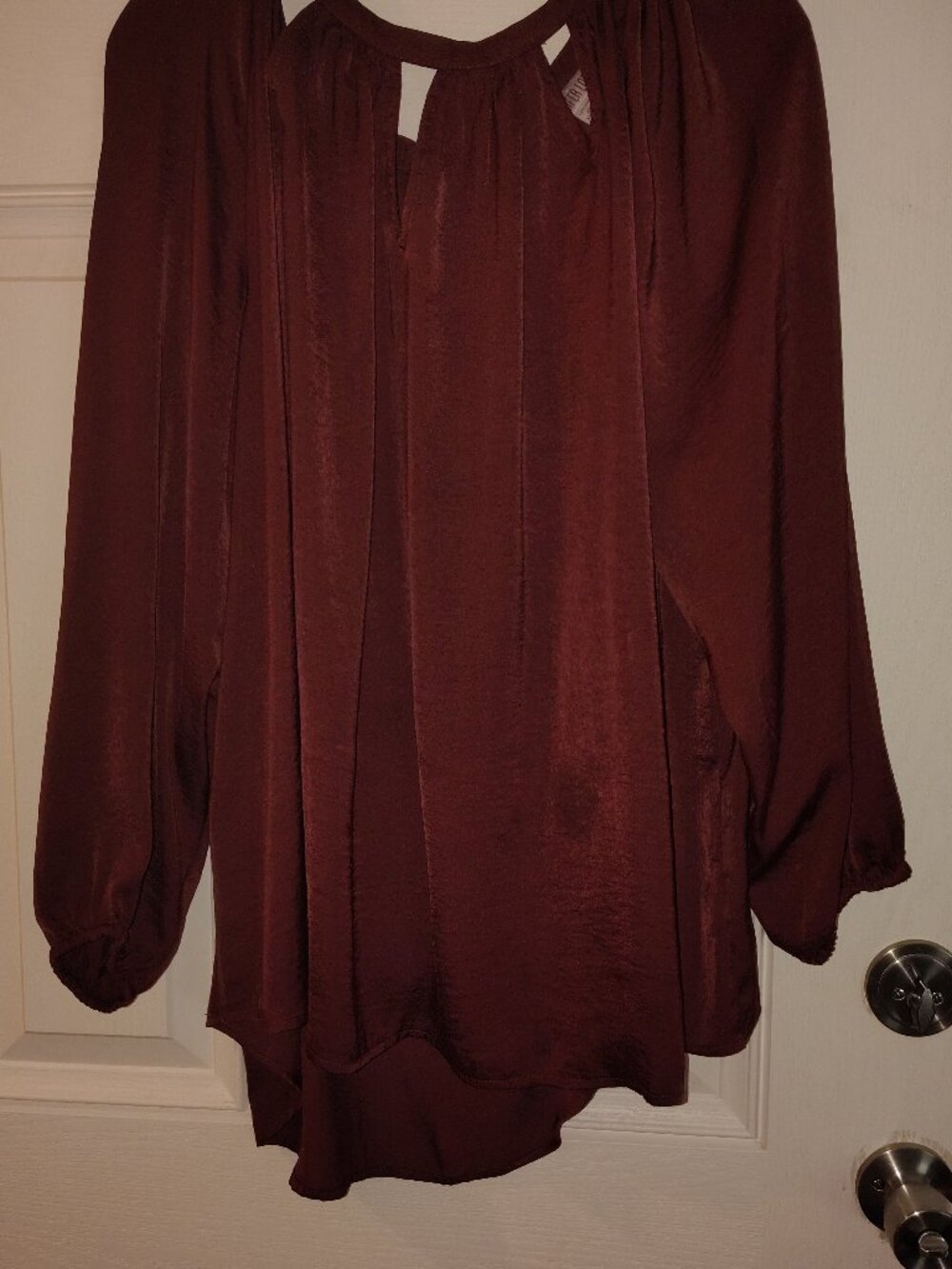 Womens PLUS Satin Jennifer Lopez Dress Top